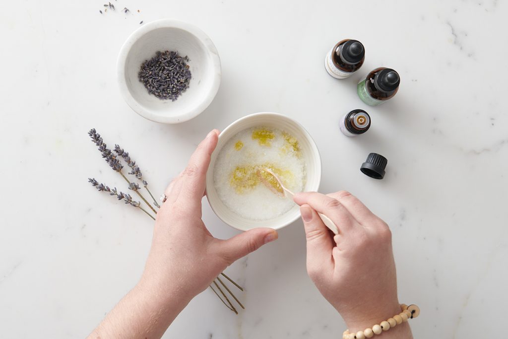 Mother's Day Salt Scrub Step 3