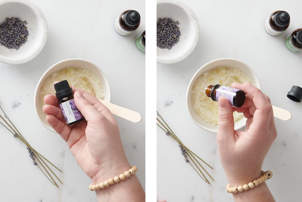 Mother's Day Salt Scrub Step 4