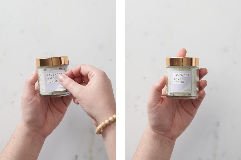 Mother's Day Salt Scrub Step 7