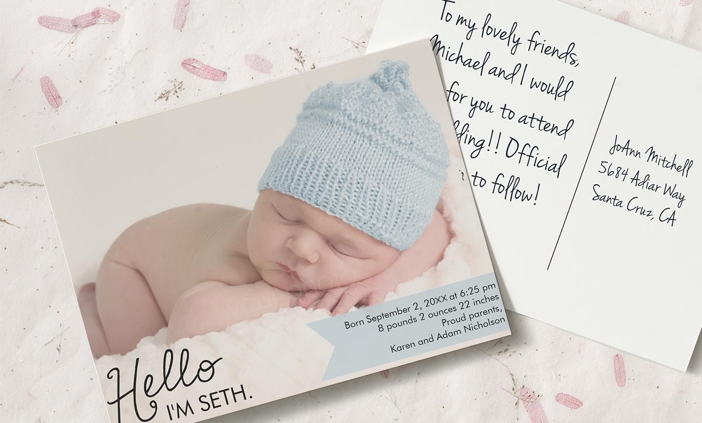 Birth Announcement Wording Tips & Etitquette