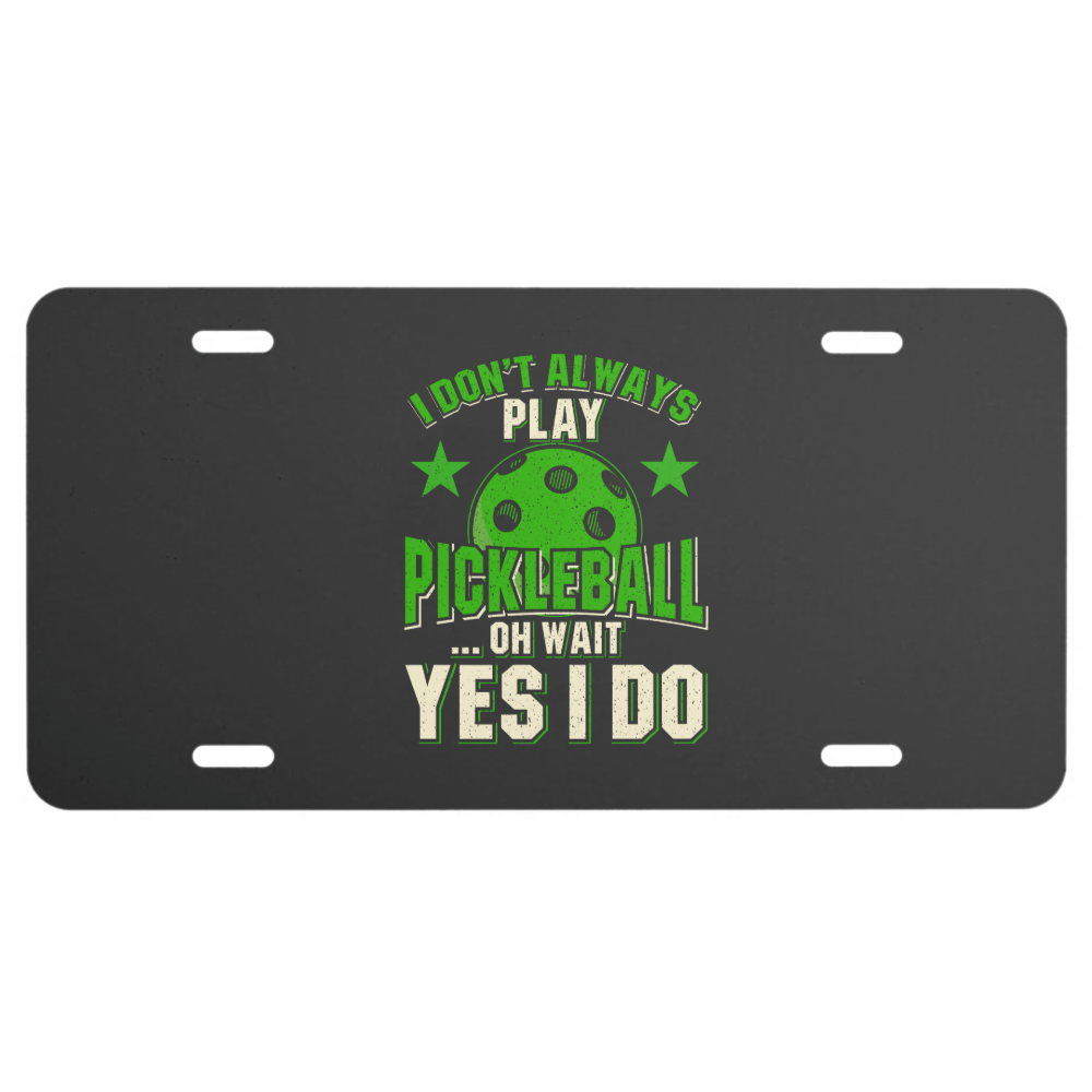 Pickleball License Plate