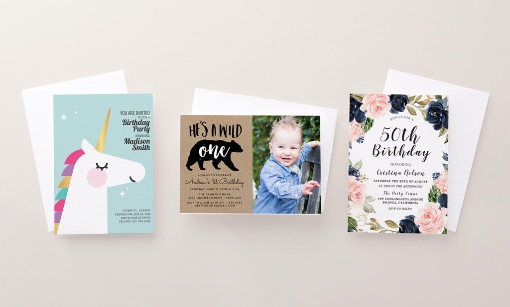 Shop Birthday Invitations on Zazzle