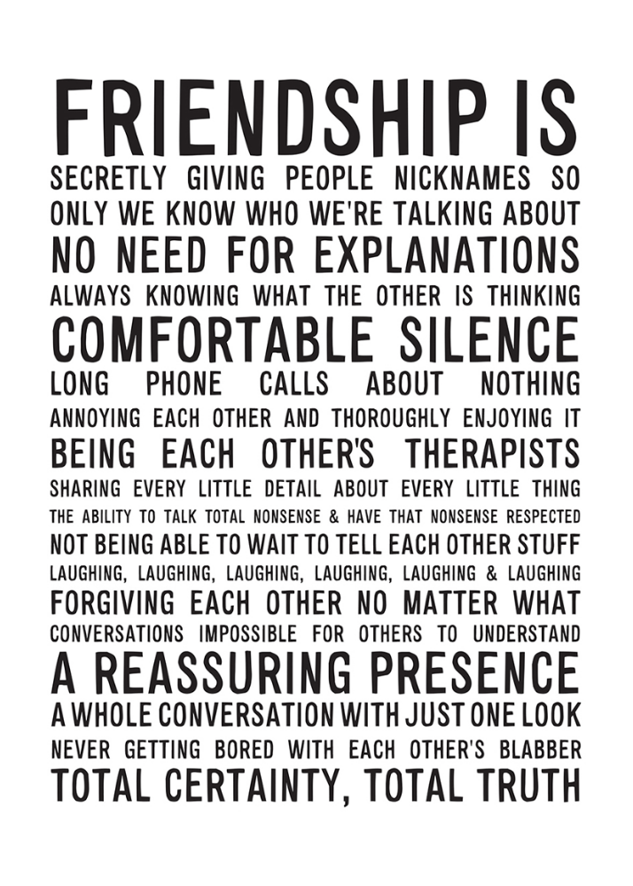 THE MANY REASONS **WE ARE BEST FRIENDS** BIRTHDAY CARD