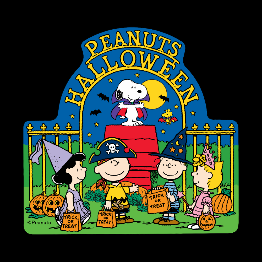 Peanuts | Peanuts Halloween Square Paper Coaster
