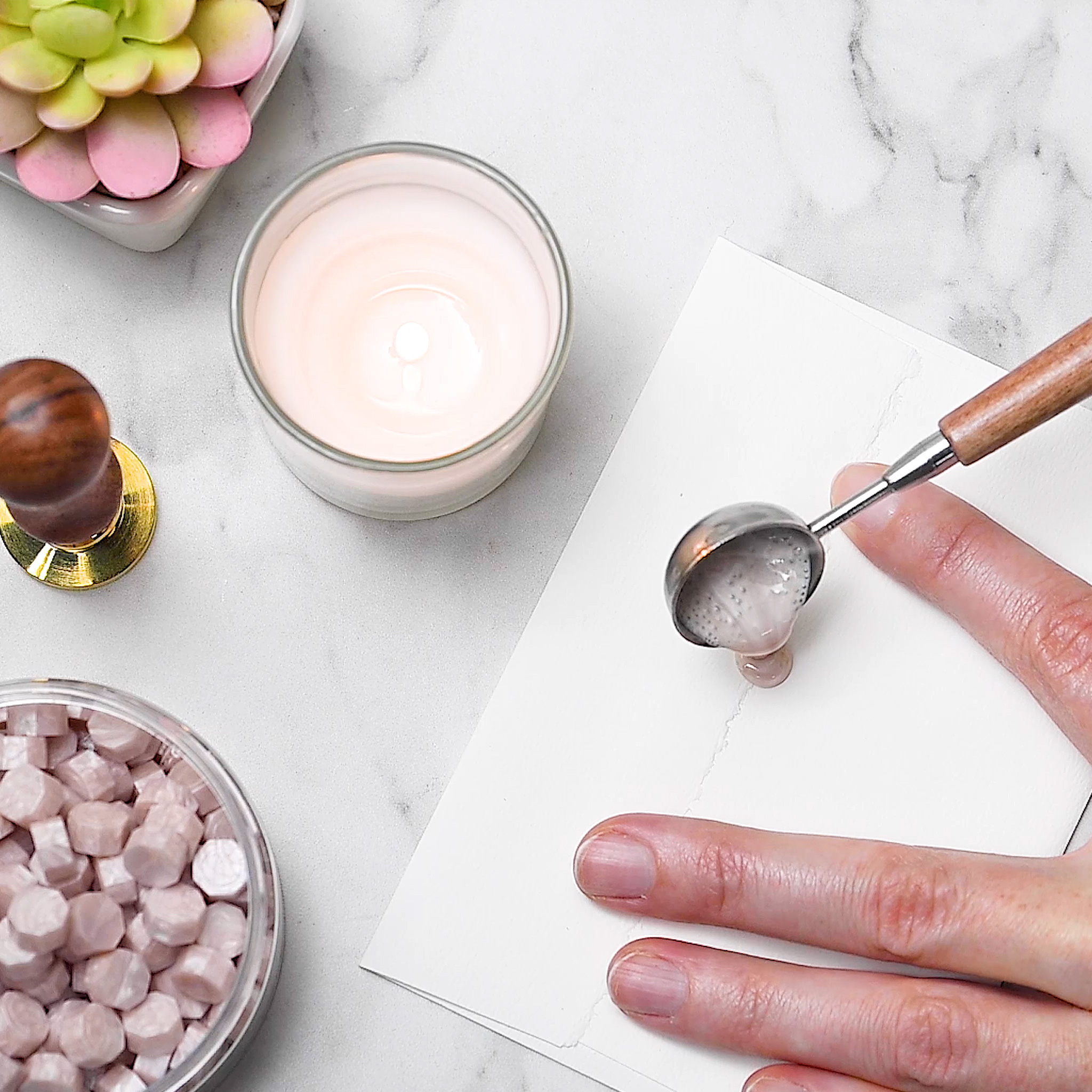 Step 3 - Pour the Wax