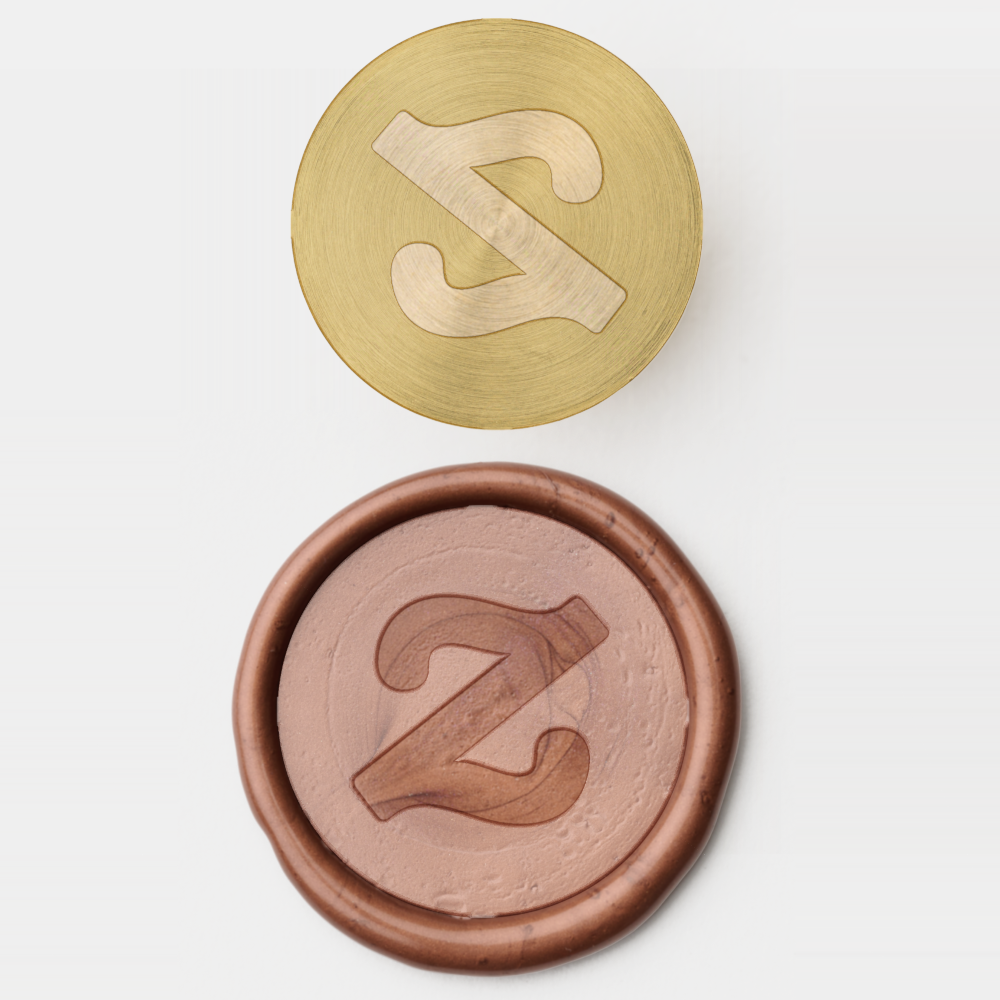 Copper Solid Brass Wax Stamper