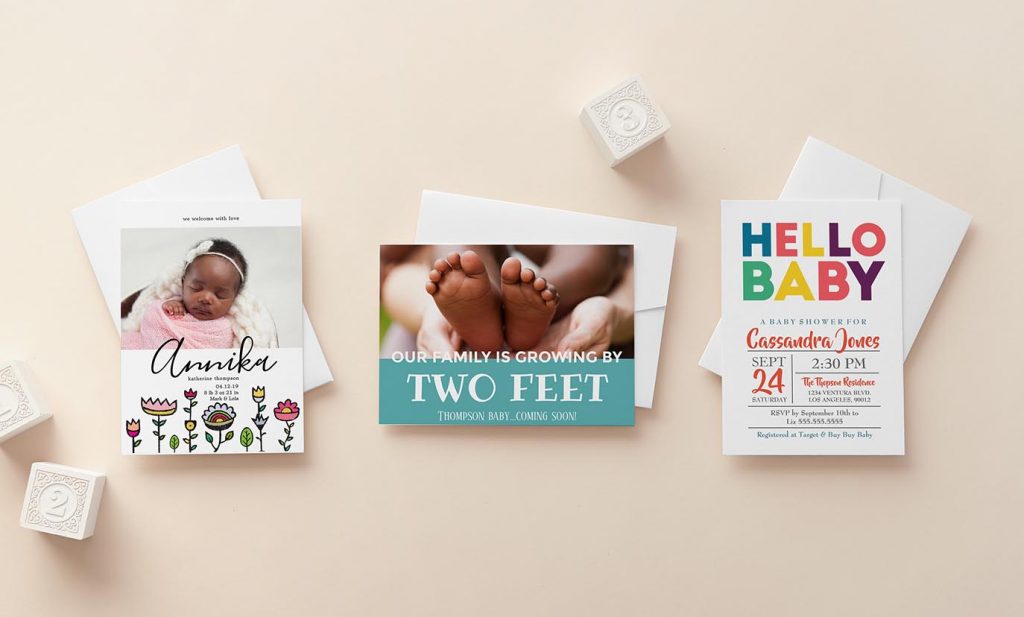 How to Make Your Own Cute & Unique Custom Baby Shower Invitations