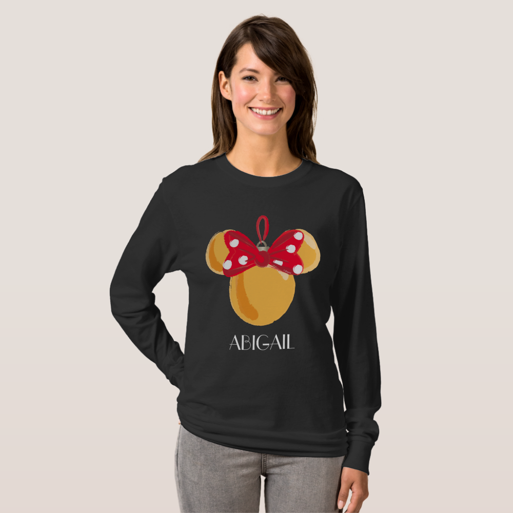 Minnie Mouse Christmas Ornament T-Shirt
