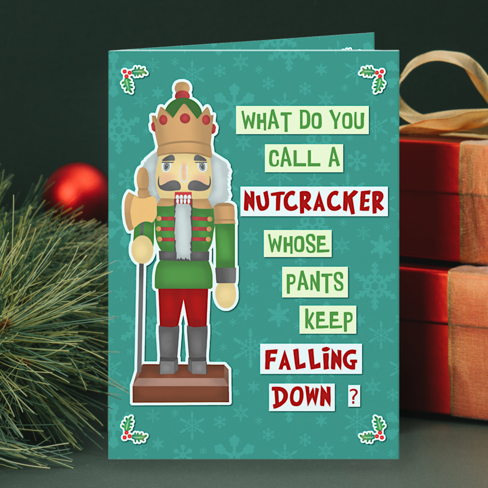 what do you call a nutcracker whose pants keep falling down?