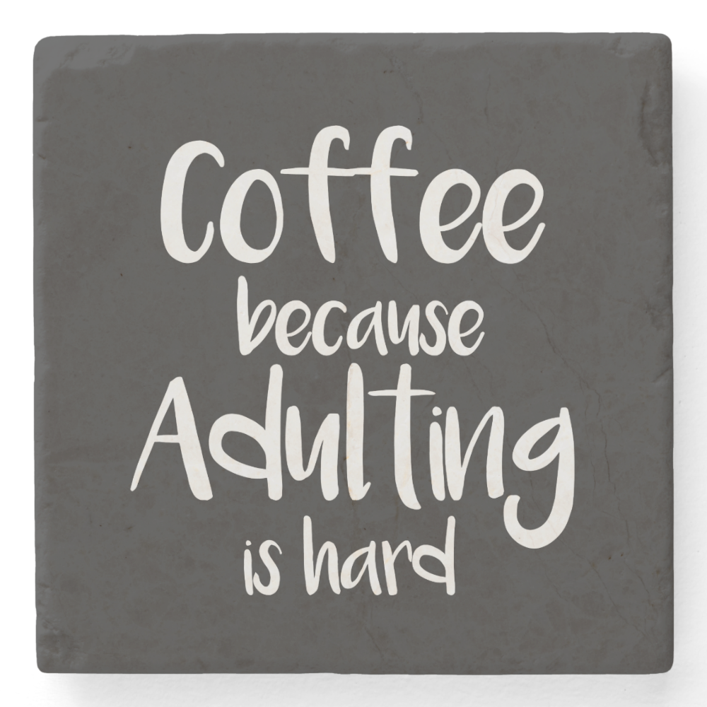 Funny and cute coffee coaster
