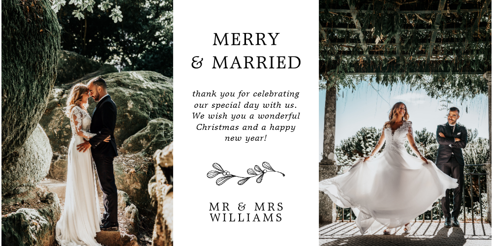 Merry & Married Card