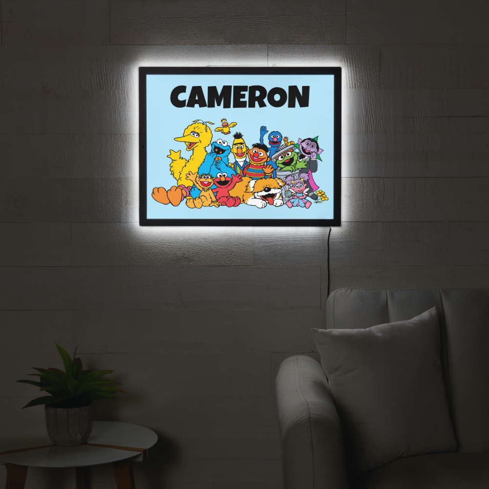 Personaled Sesame Street | Sesame Pals Group LED Sign
