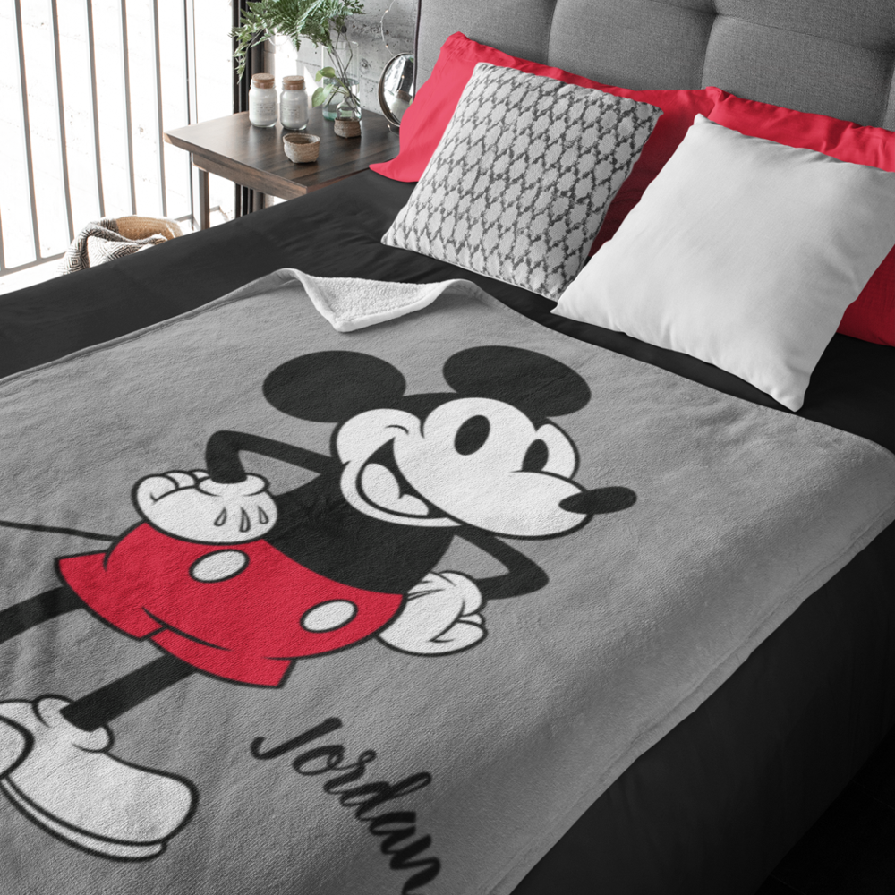 Classic Mickey Mouse | A True Original Fleece Blanket
