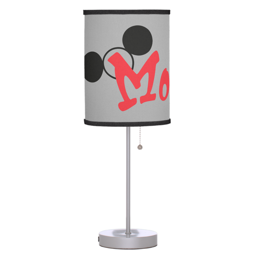 Mouseketeers With Ears Table Lamp