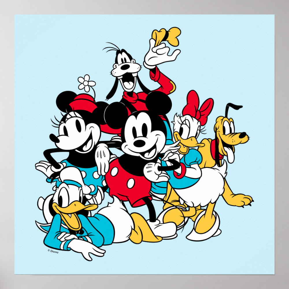 Sensational 6 | A Classic Group Shot Poster
