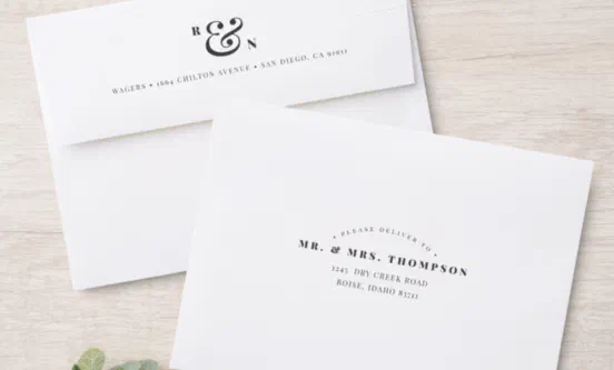 Browse our collection of envelope designs.