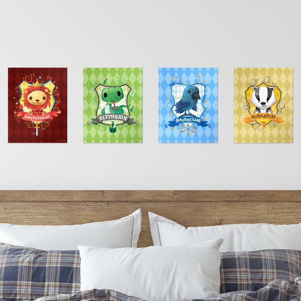 Charming HOGWARTS™ House Crests Wall Art Sets