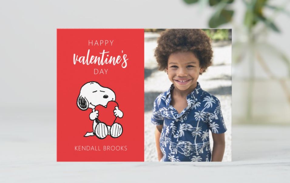 Peanuts | Snoopy Heart Hug Postcard