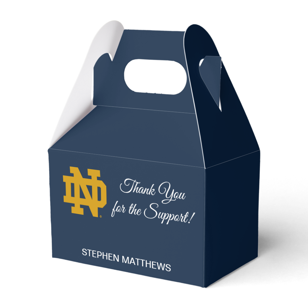 Notre Dame | Graduation Favor Box