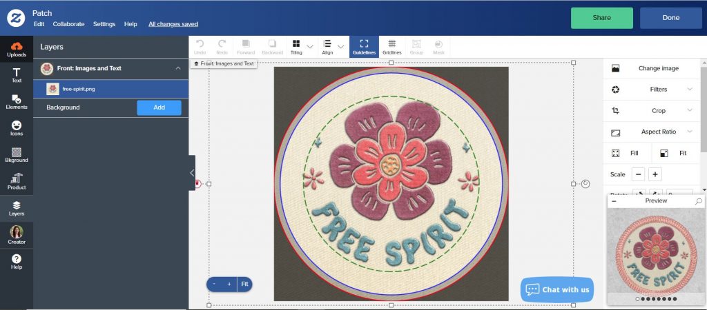 Design Tool Interface