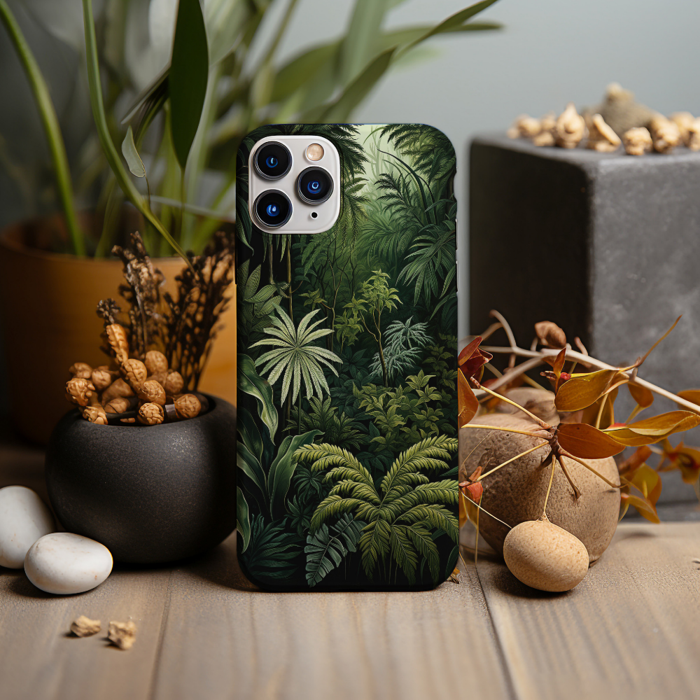 Lush Green Tropical Forest Case-Mate iPhone Case
