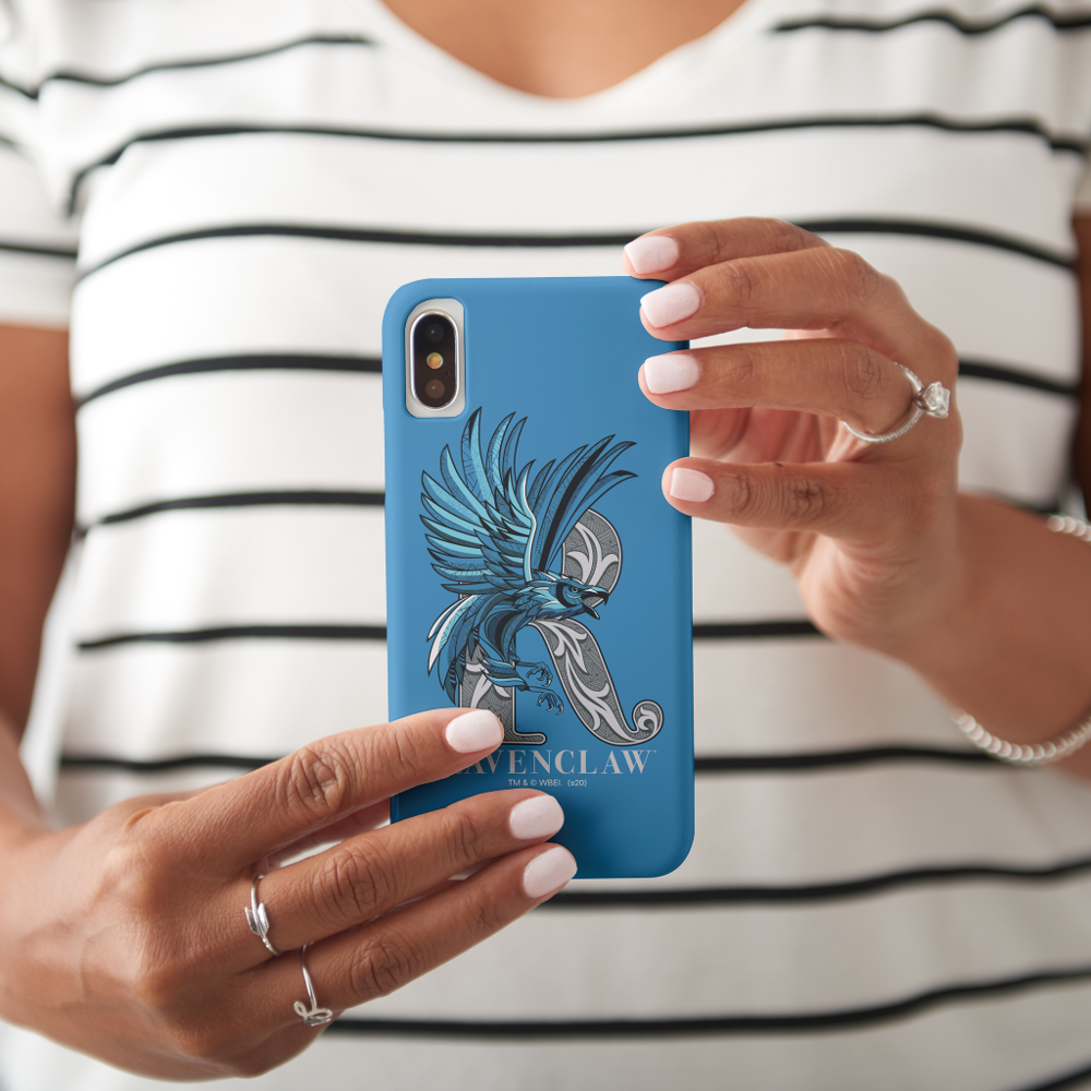 RAVENCLAW™ Crosshatched Emblem Case-Mate iPhone Case
