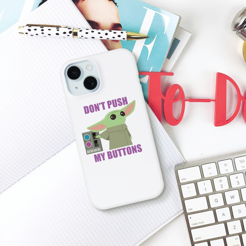 The Child | Don't Push My Buttons Case-Mate iPhone Case

