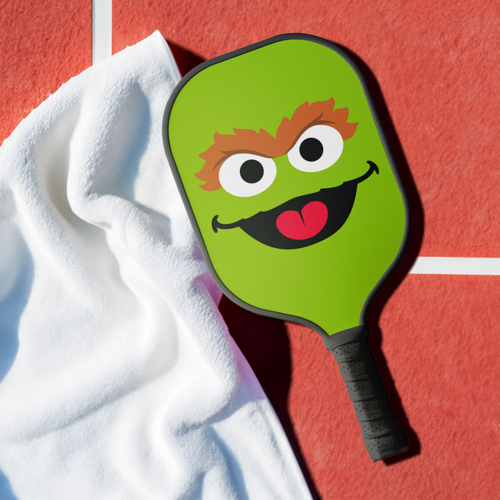 Sesame Street Oscar the Grouch Face Pickleball Paddle
