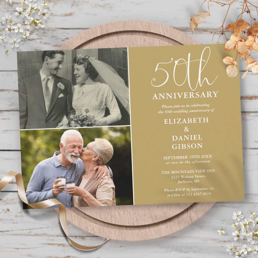 50 Years of Love 15 Party Ideas to Celebrate a Golden Anniversary Zazzle Ideas