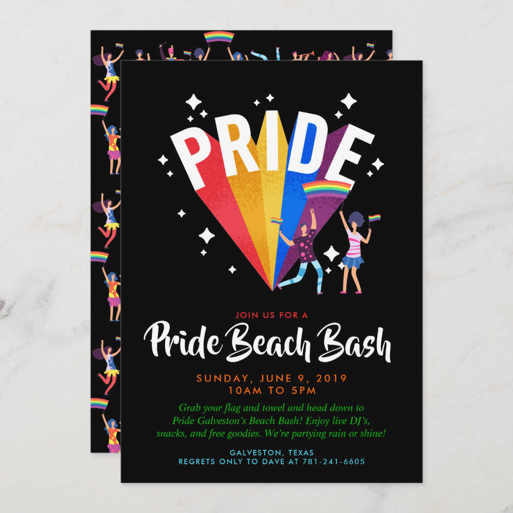 Pride Party Invitation | PRIDE