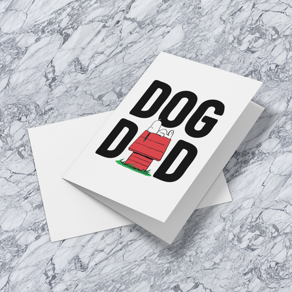 Snoopy | Dog Dad Postcard