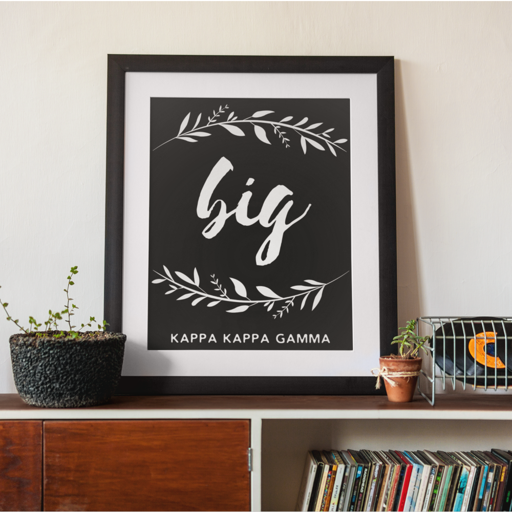 Kappa Kappa Gamma | Big Wreath Poster