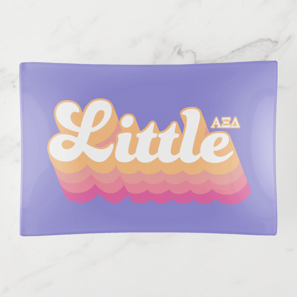 Alpha Xi Delta | Little Trinket Tray