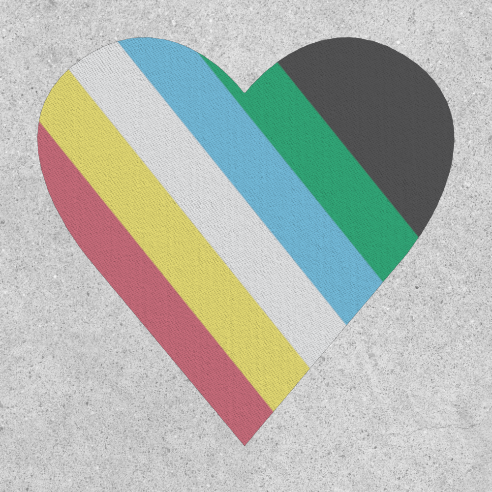 Disability Pride Flag Patch