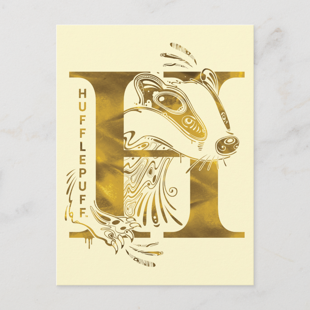 Harry Potter | Aguamenti HUFFLEPUFF™ Graphic Postcard