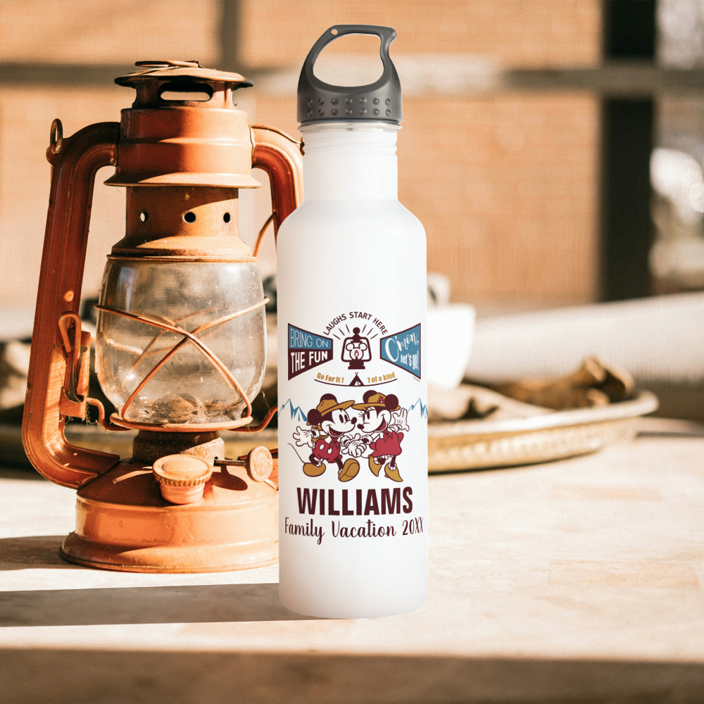 Mickey & Minnie | Bring on the Fun Stainless Steel Water Bottle
