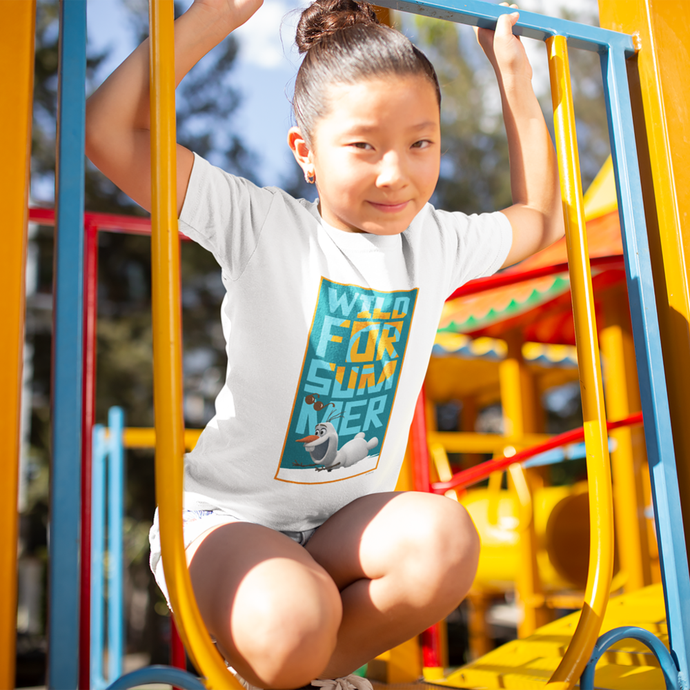 Olaf | Wild for Summer with Orange Circle T-Shirt
