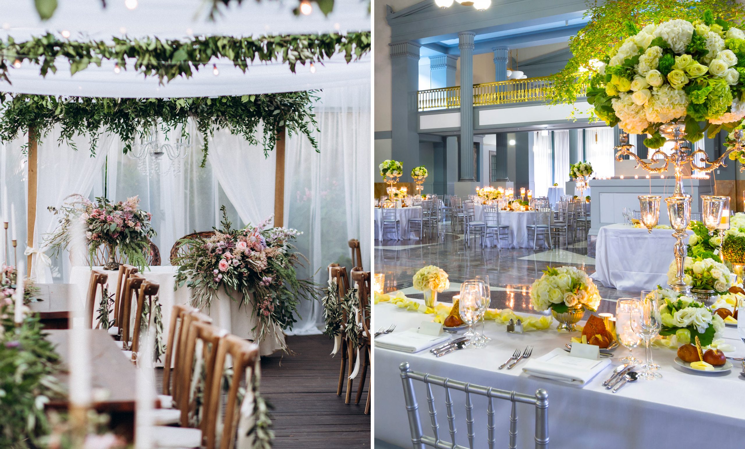 Boho and Indoor Wedding Venues
