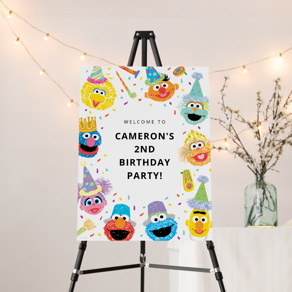 Sesame Street Sign