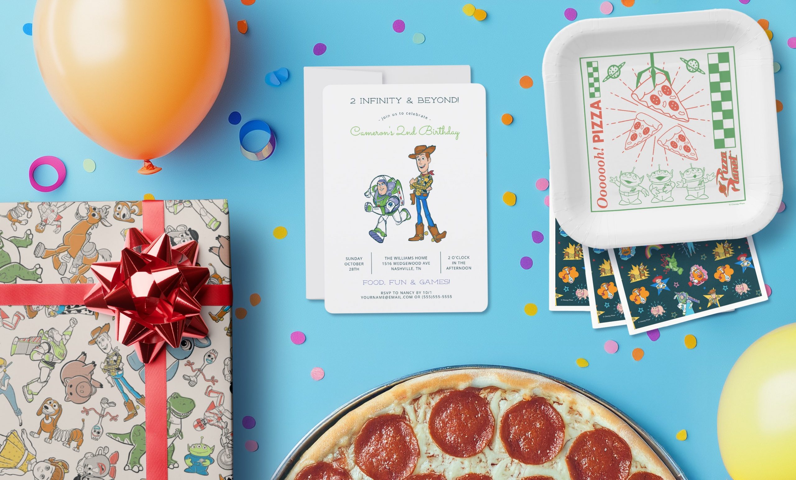 Toy Story Party Table