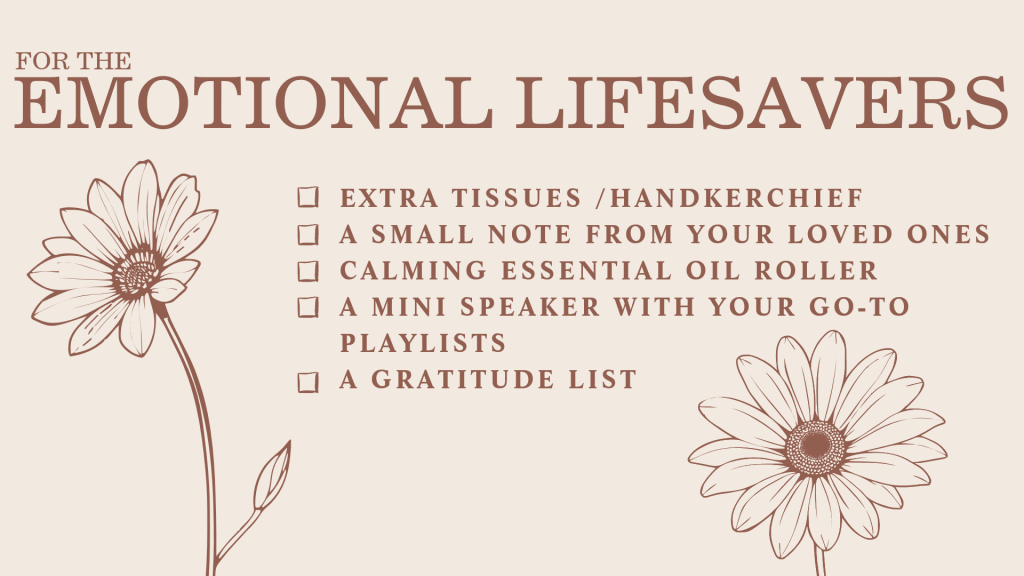 For the Emotional Lifesavers