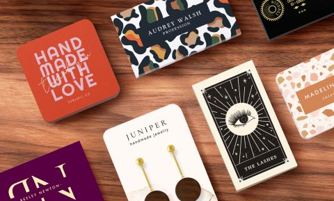 Business Cards - Natural Glimmers 2025