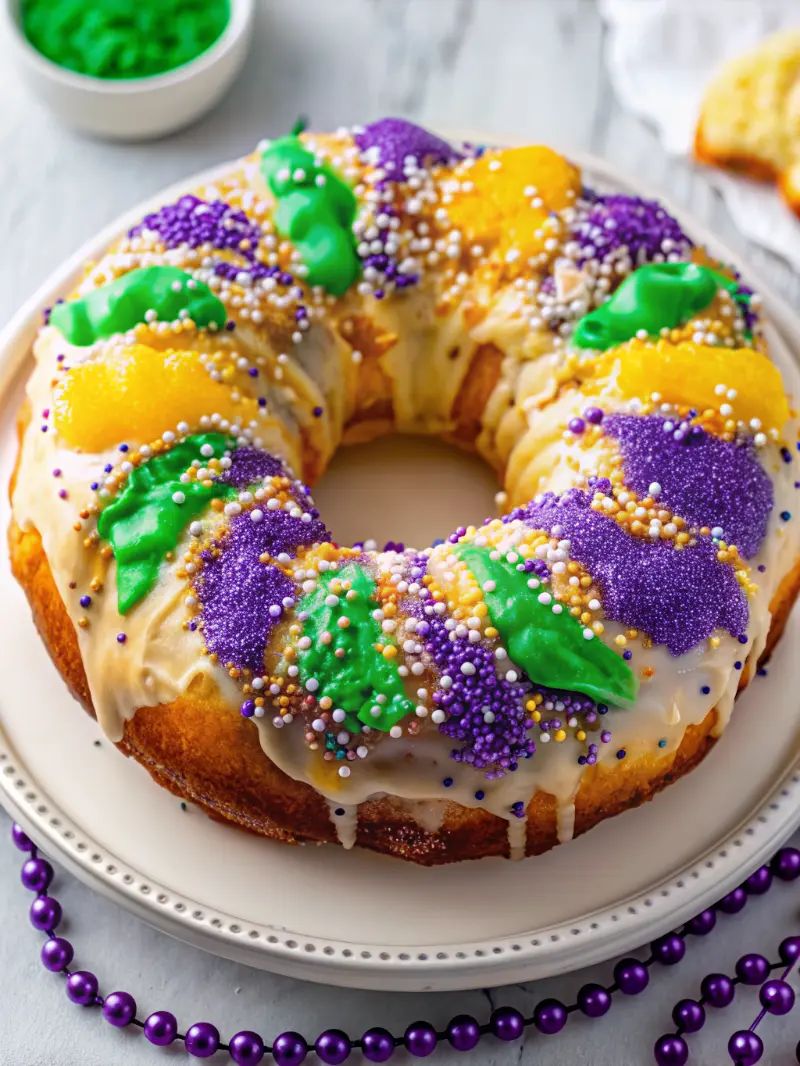 King Cake Pin
