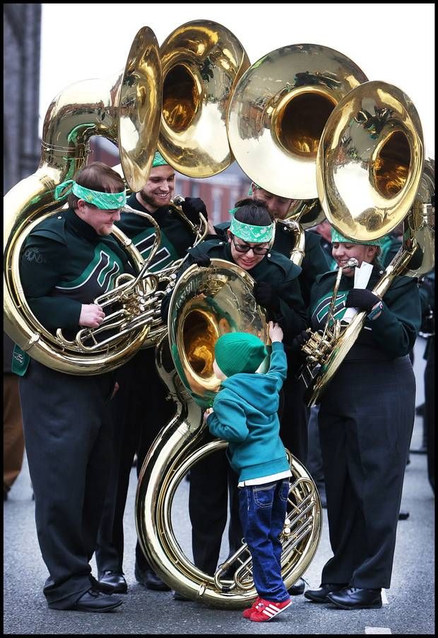 Hundreds of Thousands Take to Streets for St. Patrick's Day Celebrations Pin