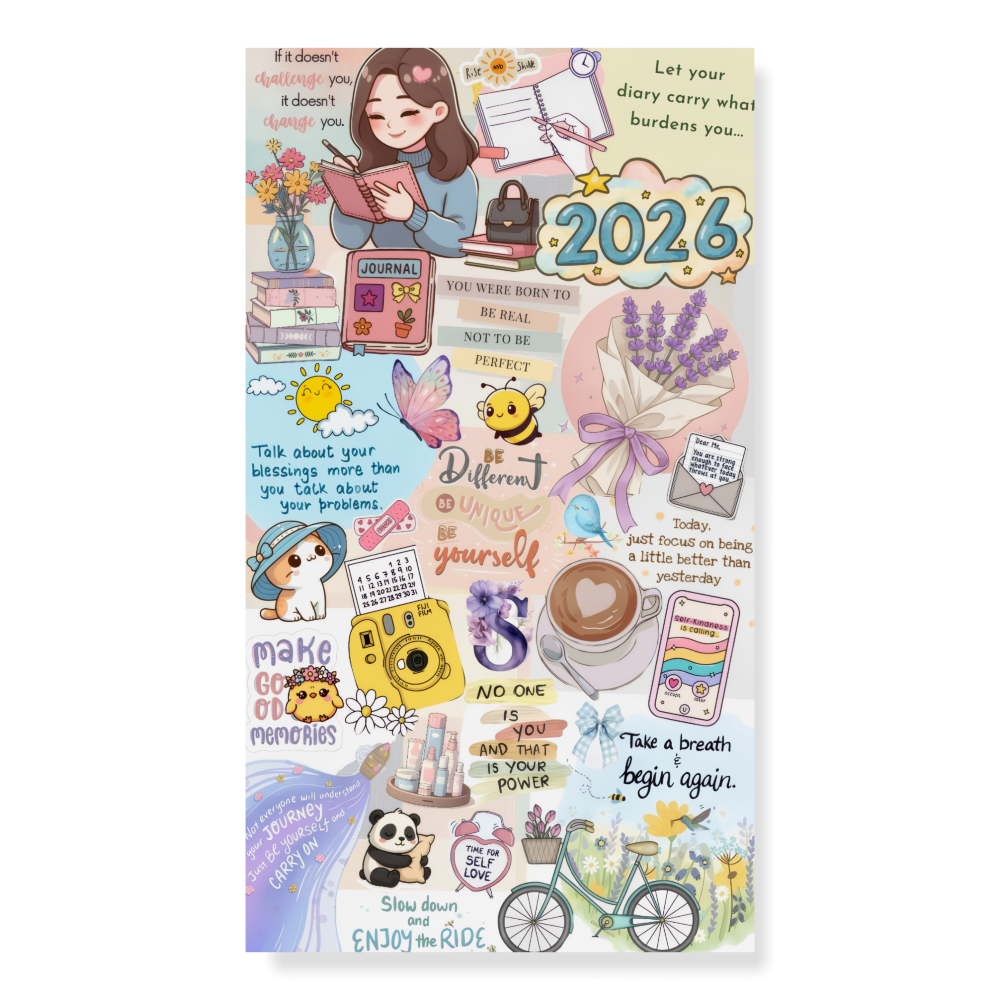 2026 Vision Board Collage