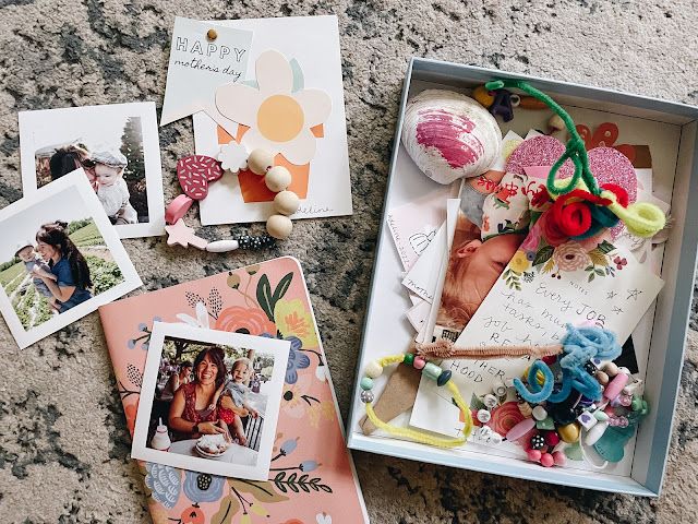 A Time Capsule or Memory Box as a Mother's Day Tradition Pin