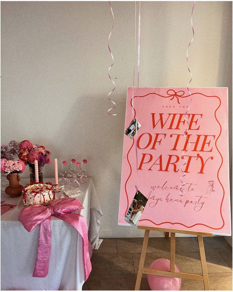 Wife of the Party Pin