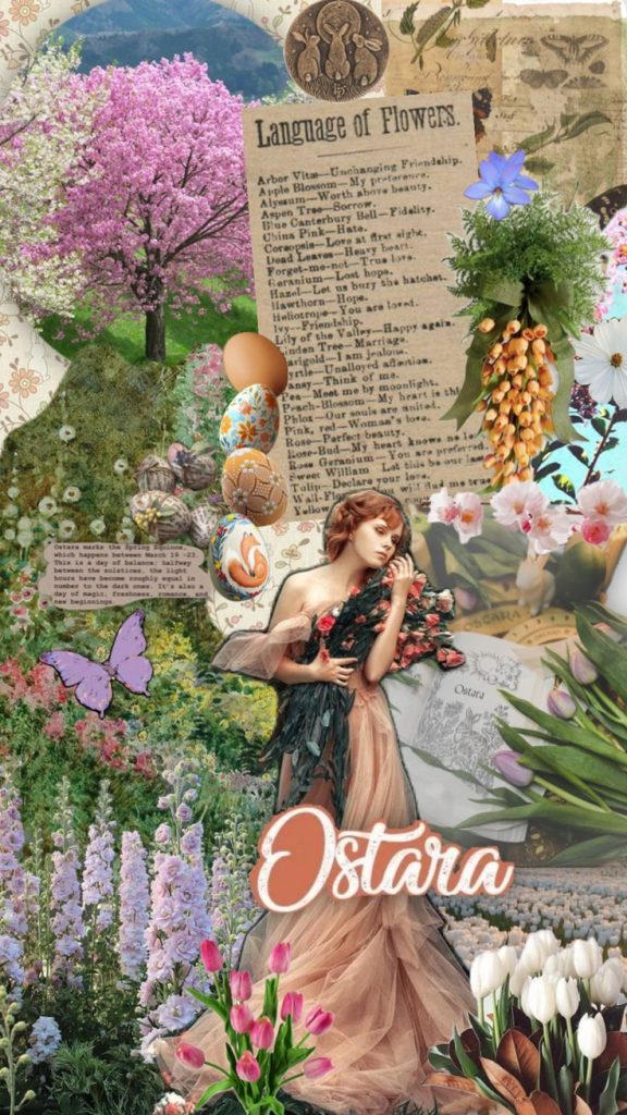 Spring Ostara Collage 