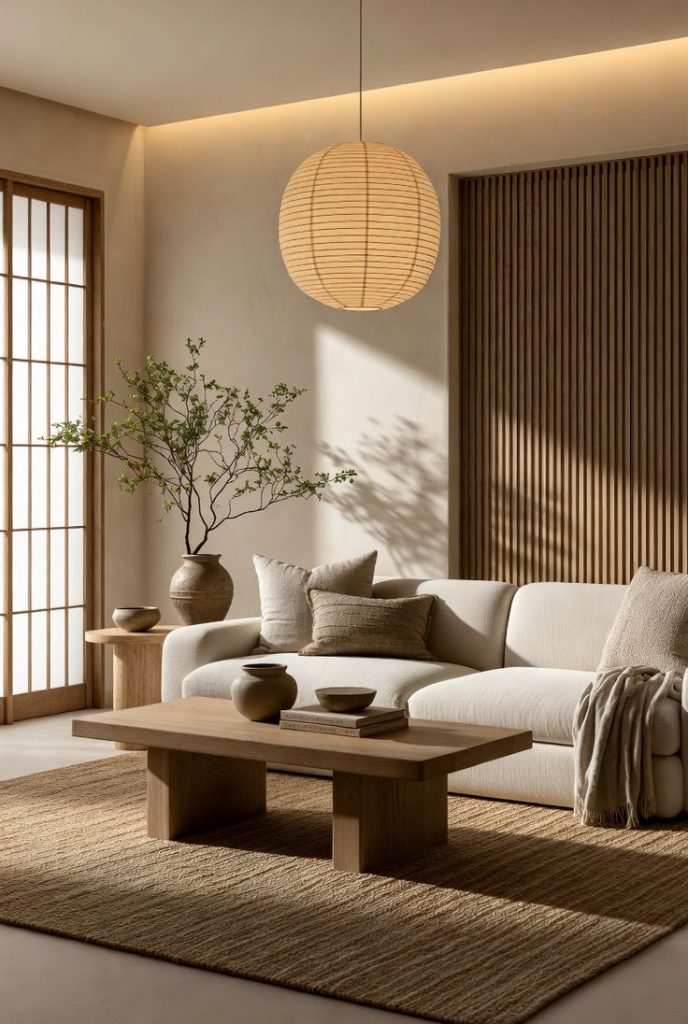 Japanese Living Room Design Pin