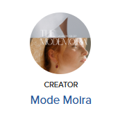 Profile picture of Zazzle Creator named Mode Moira